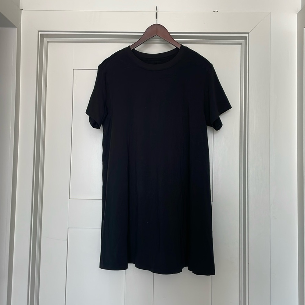 Black T-shirt Dress